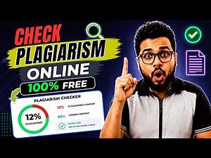 How to check plagiarism online free | Best plagiarism checker | plagiarism checker free