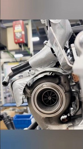 How Does a Turbocharger Increase Engine Power? #CarTech #Engine #automobile #Turbocharger #assembly