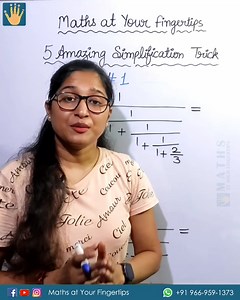 Learn 05 Amazing Simplification Tricks in just 04 minutes! These tricks are very useful while appearing in any competitive exam. | Maths at Your Fingertips