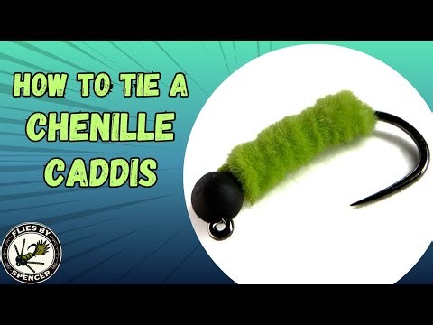 How to Tie a Chenille Caddis (East Beginner Fly)