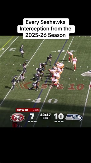 Every Seahawks Interception Highlights from 2025-26 Season