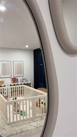 JOEY DJIA on Instagram: "My babies are crawling and will be walking soon 😭 it’s all happening so fast. I’m so glad they now have a safe space to play with our @babyhouseofficial Woodly Baby Room Set. Ours is in the colour ‘Milk’ ❤️ They come in a range of sizes to suit your space. #mumlife #aussiemum #sydney #babyroom #playpen #toddlerlife #twinmum #alzip #babyhouse"