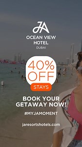 Sea views from every room & unparalleled service only at JA Ocean View Hotel | JA Ocean View Hotel