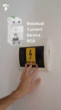 RCDs & Circuit Breakers - Learning Electricity Basics-4 #electrical