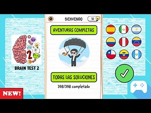 Brain Test 2 | Aventuras completas | Todos los niveles resueltos y explicados ✅
