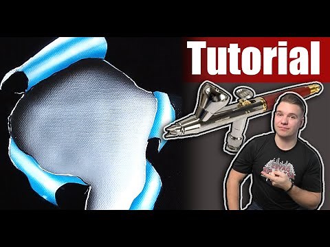 Airbrush Tutorial aufgerissen / ripped (4k/60FpS) DE Audio/ENG SUB