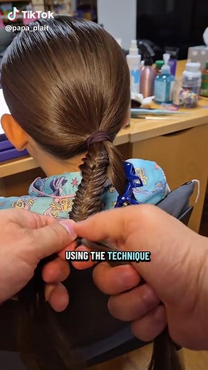 Double Fishtail Braid Fast Tutorial