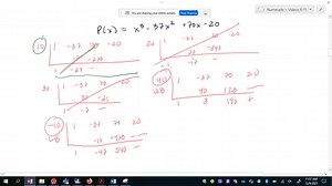 SOLVED:Find the smallest positive integer multiple of 10 and largest negative integer multiple of 10 that, by Theorem 1 , are upper and lower bounds, respectively, for the real zeros of each polynomial; and (B) approximate the real zeros of each polynomial to two decimal places. P(x)=x^3-37 x^2 70 x-20
