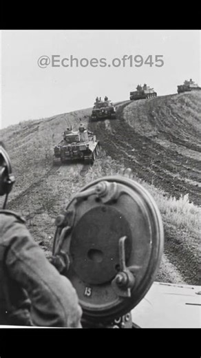Tiger I Tanks on the Move: Eastern Front 1943 🇩🇪🚧 #Shorts