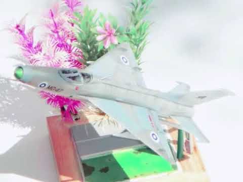Academy 1/72 scale, MiG-21F-13, Ilmavoimat (Finnish Air Force) - A 1x1 timelapse build