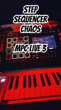 🔥 One-Handed Jungle Jam on the Akai MPC Live 3?! | Step Sequencer Madness 💥