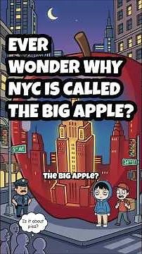 Ever Wonder... Why we call New York the "The Big Apple?"