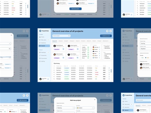 ProjectPulse — project management platform