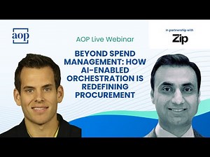 Beyond Spend Management: How AI Enabled Orchestration is Redefining Enterprise Procurement