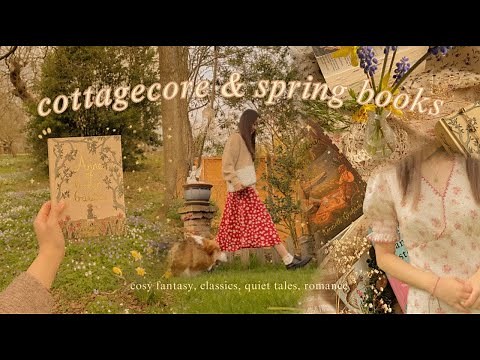 cottagecore & spring book recommendations 🌷