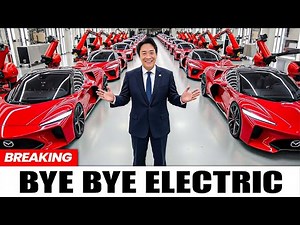 Mazda Just Dropped a Bombshell Our New Rotary Engine Will Destroy the Electric Vehicle Industry!