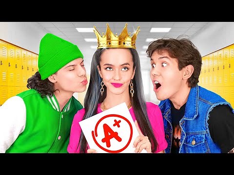 ADOPTÉE PAR LA PROVISEURE || Élève Normale VS Fille de la Proviseure par 123GO! SCHOOL