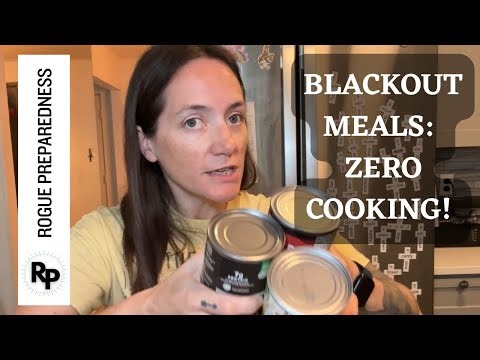 7 DAYS OF EMERGENCY NO-COOK MEALS FOR URBAN SURVIVAL