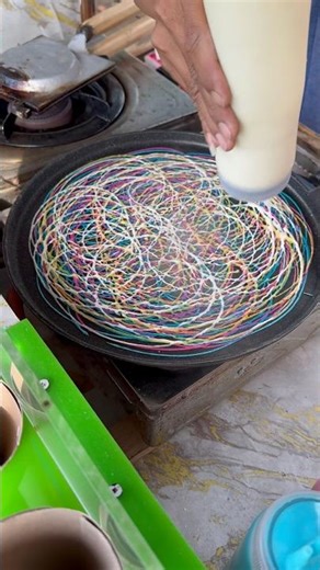 rotated in a circle until it forms an attractive net