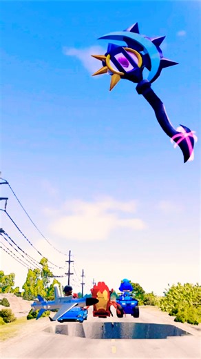 🔥 BeamNG Drive Cartoon Cars Madness! 🚗💫