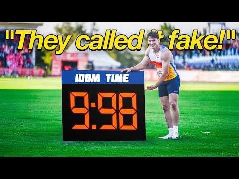 He Had One Shot to Run Under 10 Seconds!