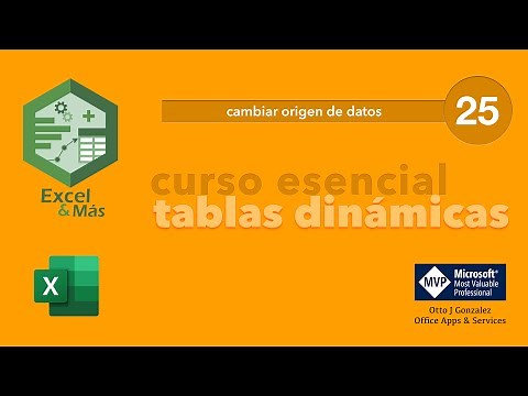 25. Cambiar origen de datos | Curso Esencial de Tablas Dinámicas