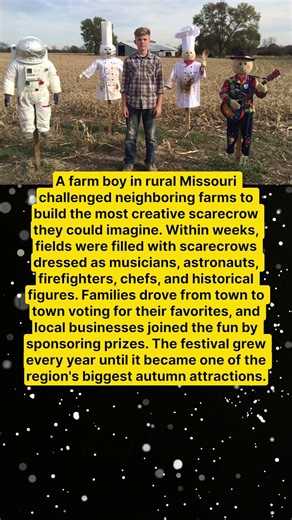 FARM BOY CREATES A SCARECROW FESTIVAL 🌾🎭