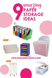 9  AMAZING Craft Paper Storage Ideas - Jav Sid