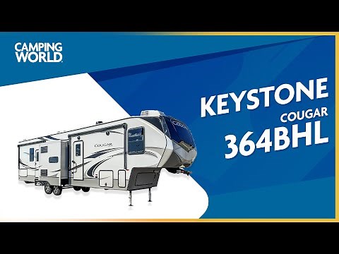 This BATH AND A HALF 5th Wheel can EASILY sleep 10! | 2022 Keystone Cougar 364BHL | RV Review