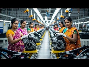 Motorcycle Production Full Factory to Finished Bike