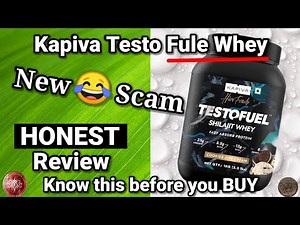 Kapiva Testo Fuel Whey HONEST review ( with LAB TEST )