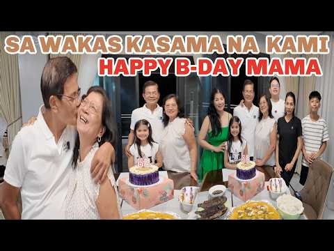 SA WAKAS AFTER 2 DEKADA KASAMA NA AKO SA BIRTHDAY NI MAMA | MAY BONUS PA KASI DITO DIN SI HOLLY