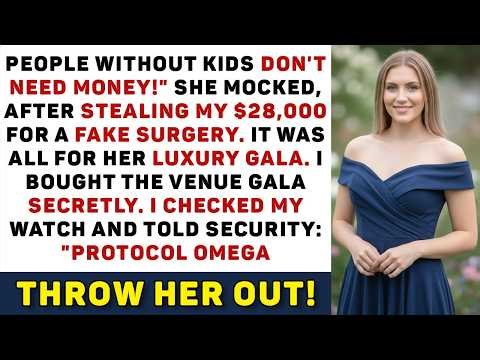 People Without Kids Don't Need Money!" — My Sister Scammed me for $28K for a fake surgery— So I...