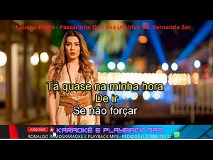 karaokê - Lauana Prado - Passarinho Que Voa (Ao Vivo )
