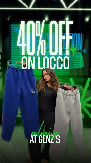 Exclusive 40% Off at Locco's for Gen Z!