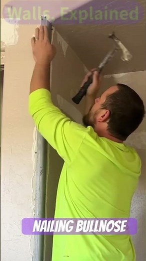 Nailing Bullnose Corner Bead the Right Way