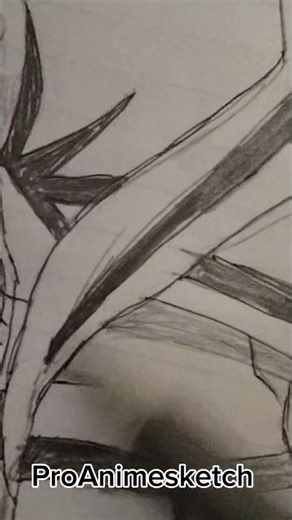 I draw Naruto barrier mode #anime #drawing
