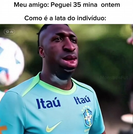 Como é a lata do meu amigo? Humor e memes com Vini Jr