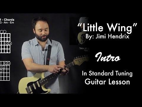 Little Wing by Jimi Hendrix | Intro Tutorial | Standard Tuning
