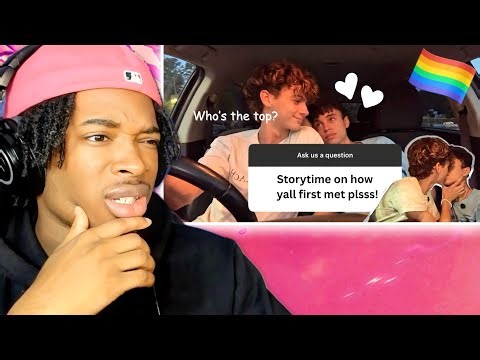 Jack & AJ FIRST TIME + How We Met as a Gay Couple 👀💋 (Q&A)