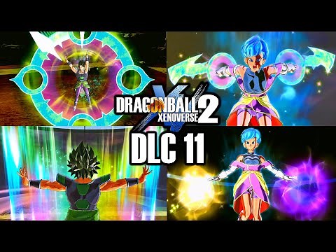 How To Unlock ALL New DLC 11 CAC Skills! Xenoverse 2 Supreme Kai of Time & Ultra Instinct Sliding