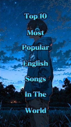Top 10 Most Popular English Songs In The World #shorts #shortsfeed #top10 #englishsongs
