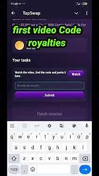 TapSwap Code Today | TapSwap 29 & 30 July Video Code | TapSwap All Mission Code 29 & 30 July