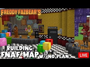 Building a FNAF map with no plan || Chilling Stream || Come and chat