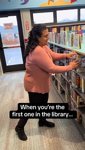 That 8:55 am feeling ✨ #lindenhurstny #lindenhurstlibrary #librariesofınstagram | Lindenhurst Memorial Library