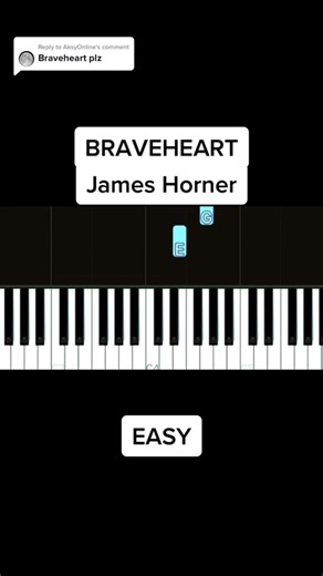 Tuto Piano : Braveheart de James Horner