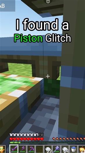 Piston Glitch! 1.21.11 #minecraft