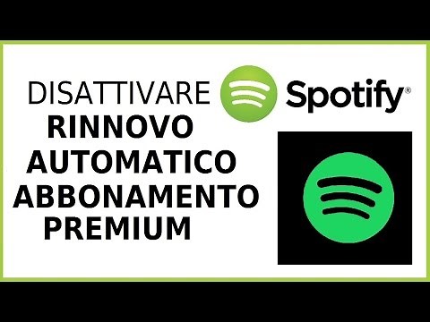 come disattivare rinnovo automatico abbonamento spotify premium computer pc annullare abbonamento