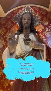 Second Reading | First Sunday of Lent | March 9, 2025. Second Reading: Romans (chapter) 10: (verses) 8 to 13 | Gospel Readings Special Devotions for Busy People
