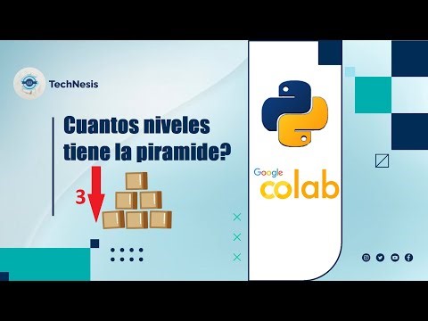 Python - 12 Construir una pirámide con bloques